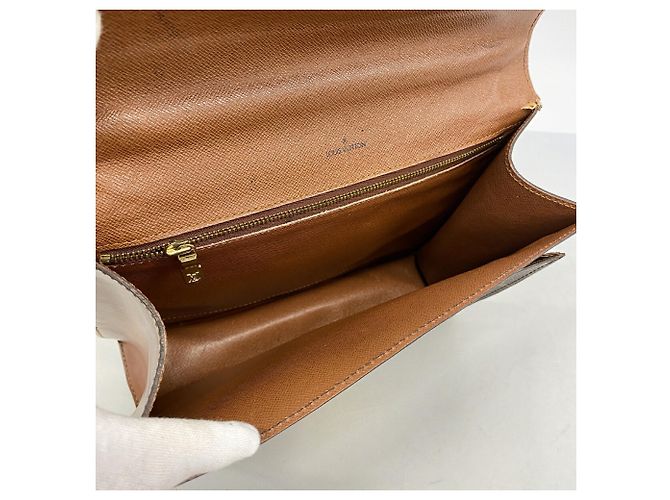 Borsa Louis Vuitton Monogram Monceau 26 M51187 Marrone - vista 4