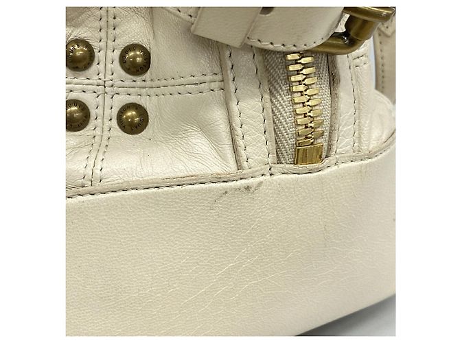 Louis Vuitton Cruise Line Rivet Handbag Cream - view 13