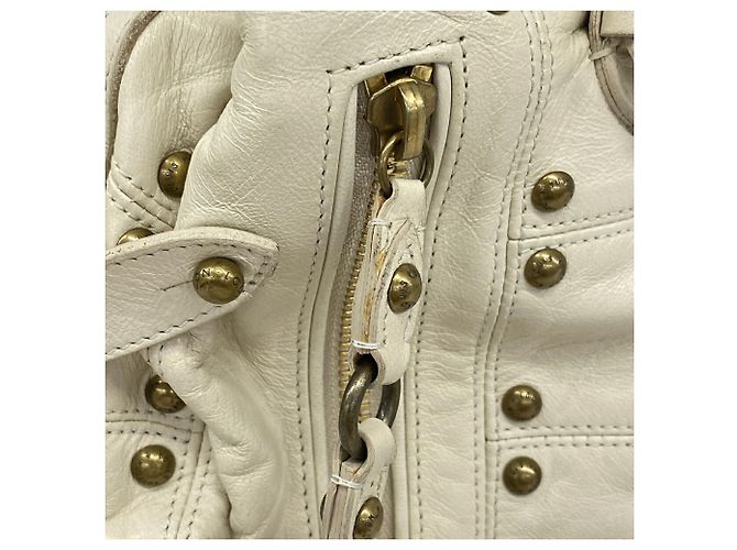 Louis Vuitton Cruise Line Rivet Handbag Cream - view 14