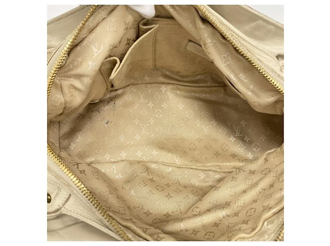 Louis Vuitton Cruise Line Rivet Handbag Cream - view 4