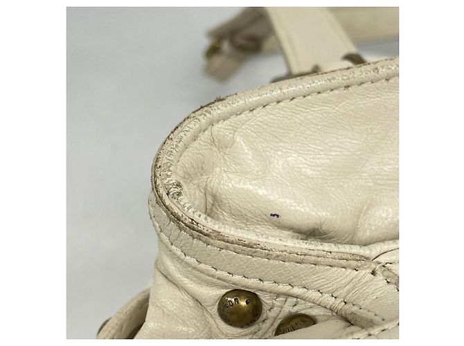 Louis Vuitton Cruise Line Rivet Handbag Cream - view 7