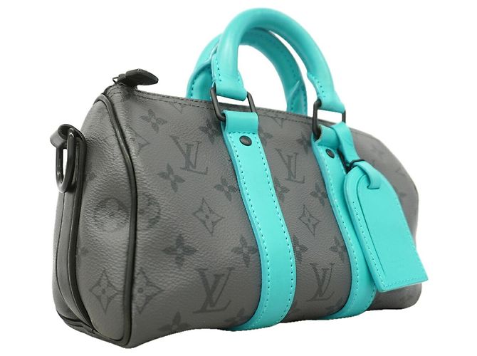 Bolso Louis Vuitton Monogram Eclipse Reverse Turquesa - vista 2