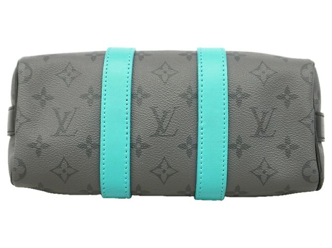 Bolso Louis Vuitton Monogram Eclipse Reverse Turquesa - vista 3