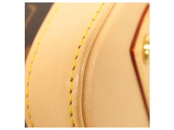 Bolsa de mão Louis Vuitton Alma BB Monogram Marrom - vista 6