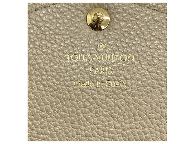 Louis Vuitton Monogram Empreinte Portefeuille Sarah Long Wallet Grey - view 4