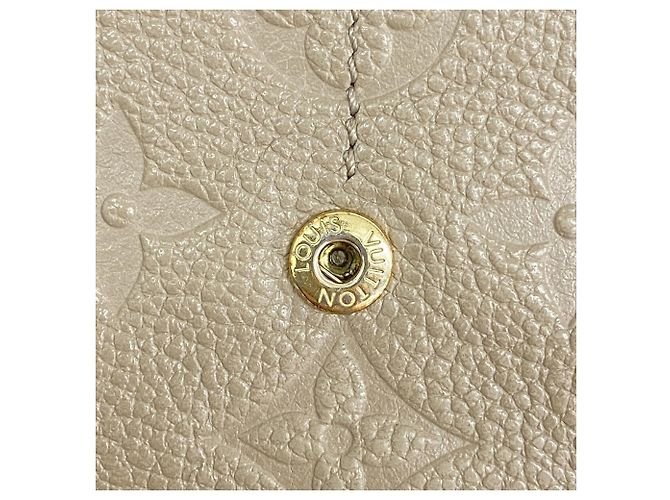 Louis Vuitton Monogram Empreinte Portefeuille Sarah Long Wallet Grey - view 8