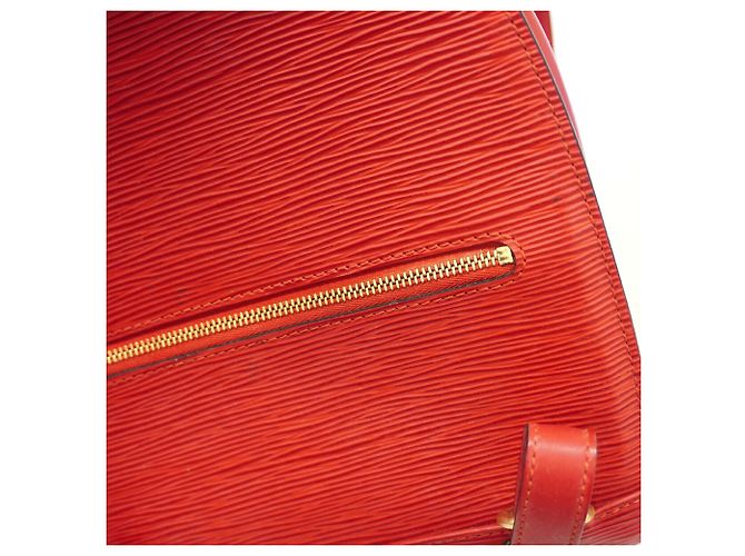 Mochila Louis Vuitton Epi Mabillon Roja - vista 7