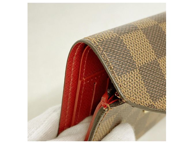 Cartera Tri-fold Louis Vuitton Damier Portefeuille Victorine Damier ebene - vista 6