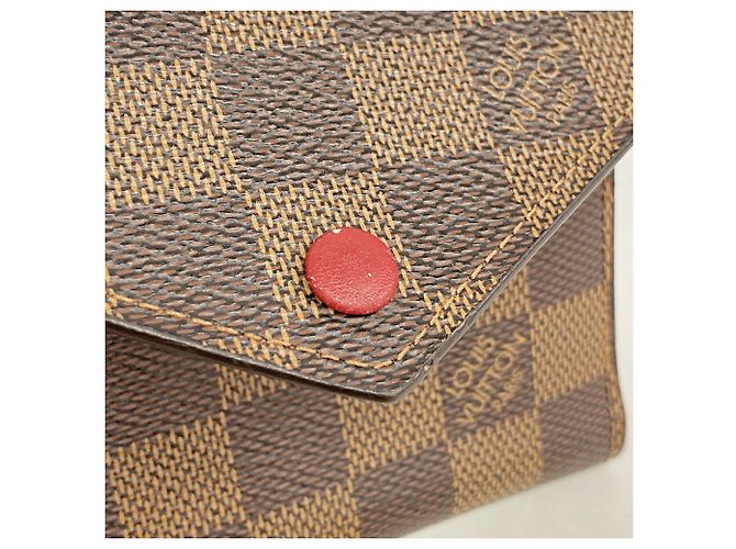Cartera Tri-fold Louis Vuitton Damier Portefeuille Victorine Damier ebene - vista 7