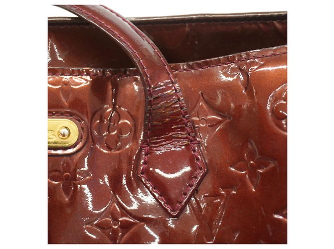 Bolso Tote Louis Vuitton Vernis Wilshire MM Roja - vista 11