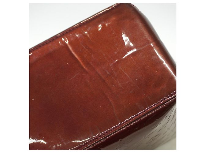 Bolso Tote Louis Vuitton Vernis Wilshire MM Roja - vista 13