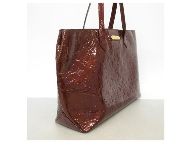 Bolso Tote Louis Vuitton Vernis Wilshire MM Roja - vista 2