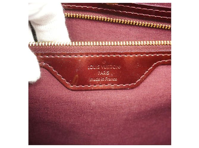 Bolso Tote Louis Vuitton Vernis Wilshire MM Roja - vista 5