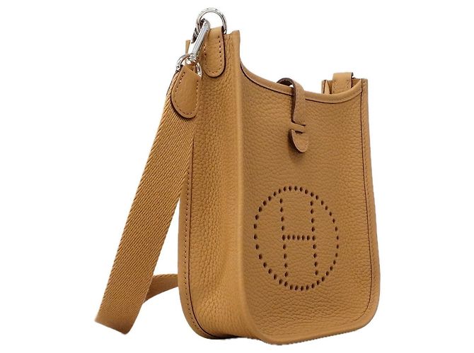 Hermès Bolsa de Ombro Hermes Evelyne TPM Marrom - vista 2