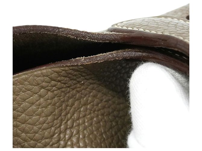 Hermès Bolsa Hermes Picotin Lock PM Taupe - vista 12