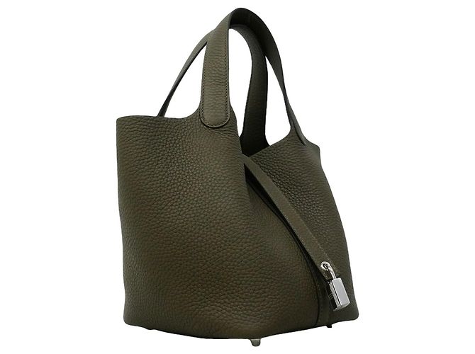 Hermès Hermes Picotin Lock PM Handbag Brown - view 2