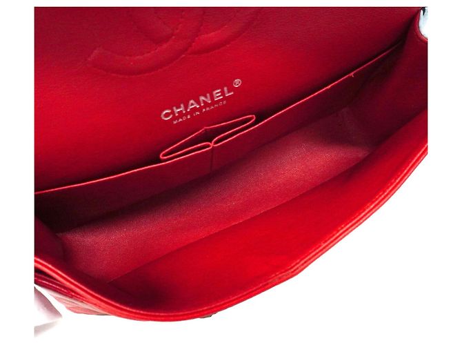 Bolso de hombro Chanel Matelassé Roja Azul Azul marino - vista 4