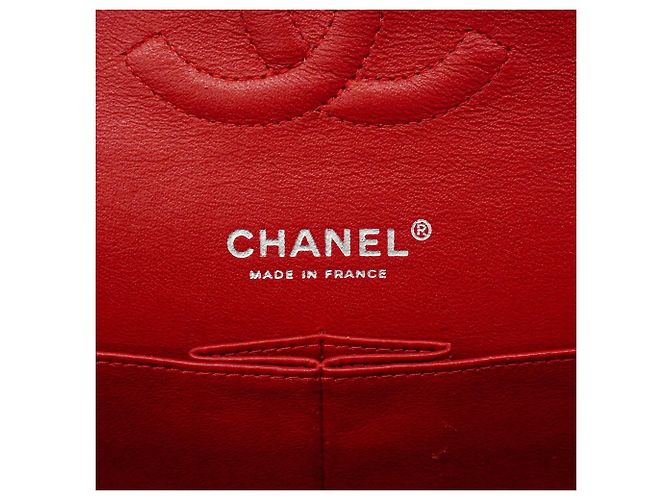 Bolso de hombro Chanel Matelassé Roja Azul Azul marino - vista 5