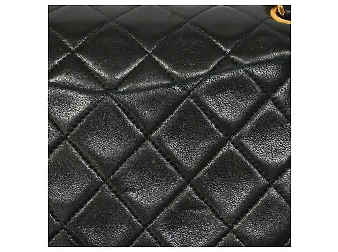 Bolsa de Ombro Chanel Matelassé Preto - vista 8