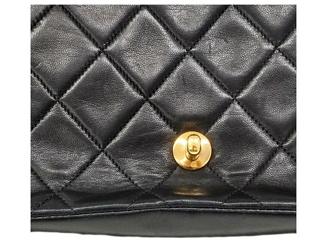 Bolsa de Ombro Chanel Diana Chain Preto - vista 10