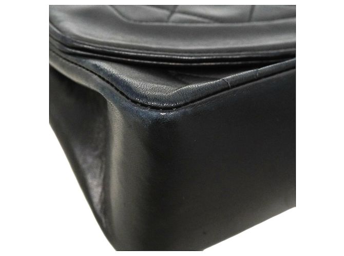 Bolsa de Ombro Chanel Diana Chain Preto - vista 6