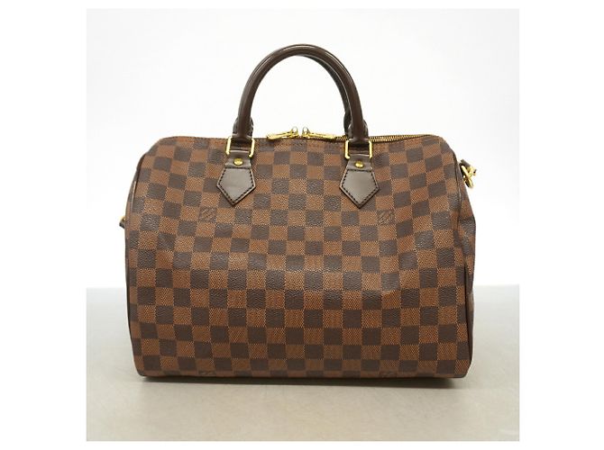 Borsa Louis Vuitton Damier Speedy Bandoulière 30 Damier ebene - vista 8