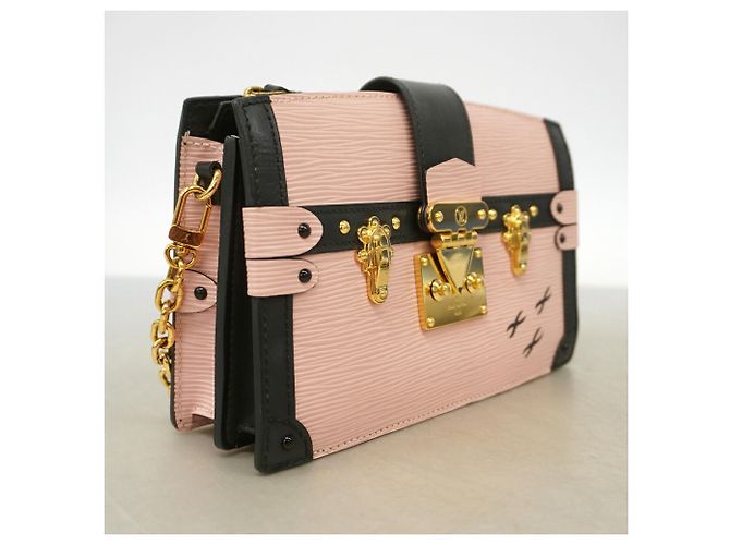 Louis Vuitton Epi Trunk Clutch Schultertasche Pink - vue 2
