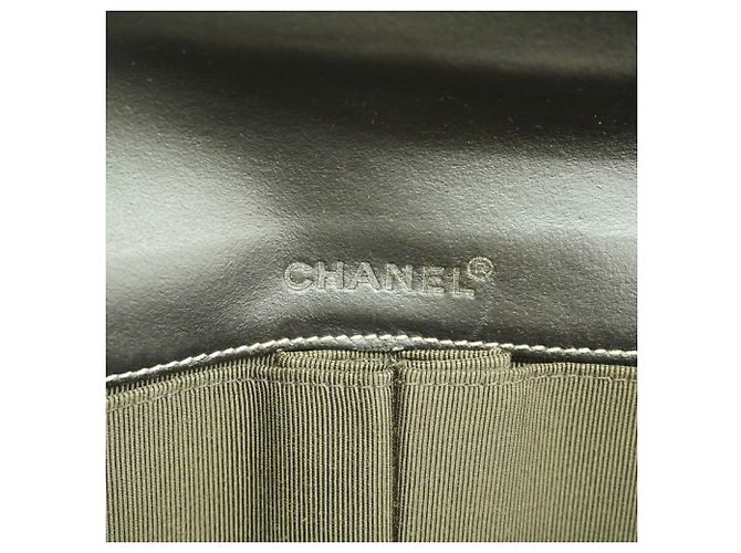 Chanel Denim Blue Chocolate Bar Chain Schultertasche Blau - Ansicht 8