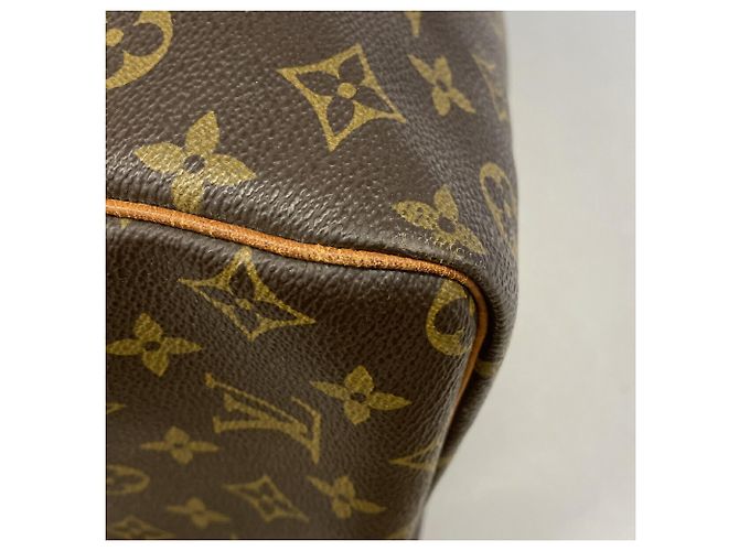 Louis Vuitton Brown Boston Monogram Keepall 60 Braun - Ansicht 6
