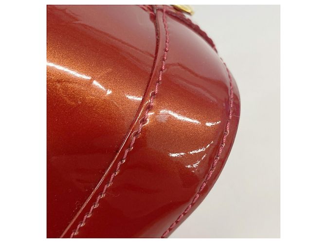 Bolso Louis Vuitton Alma BB Vernis Roja - vista 7