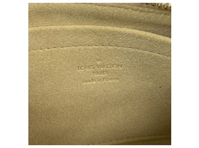 Louis Vuitton Damier Azur Label Collection Pochette Mira MM Bianco - vista 5