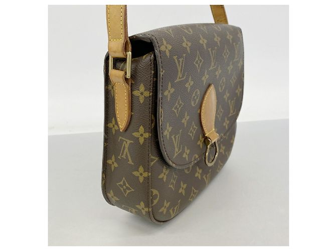 Bolsa de Ombro Louis Vuitton Monogram Saint Cloud GM Marrom - vista 2
