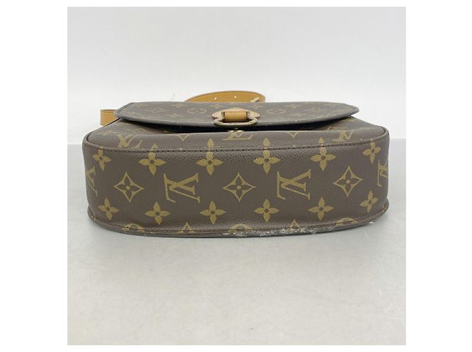 Bolsa de Ombro Louis Vuitton Monogram Saint Cloud GM Marrom - vista 3