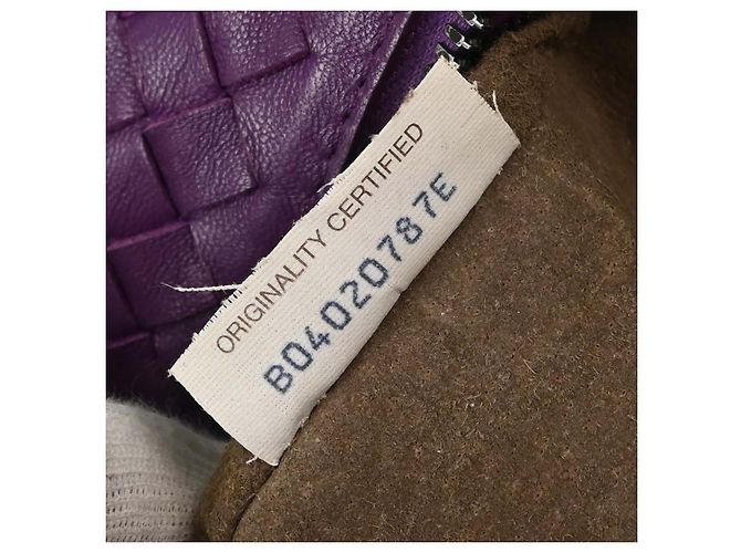 Bottega Veneta Brick Intrecciato Nappa Medium Púrpura - vista 5