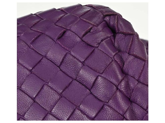 Bottega Veneta Brick Intrecciato Nappa Medium Púrpura - vista 7