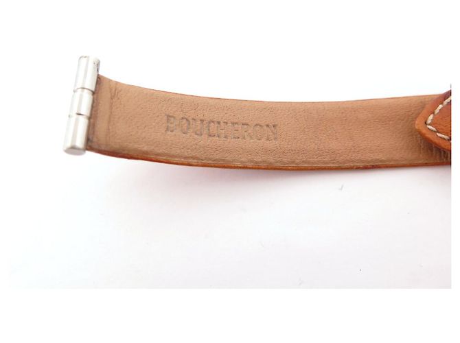 BOUCHERON REFLET SMALL 29 MM STAHLUHR + 5 ARMBÄNDER QUARTZ LADY WATCH Silber - Ansicht 19