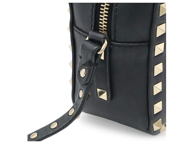 Valentino Garavani Bolsa de Ombro Valentino Rockstud Preto - vista 4