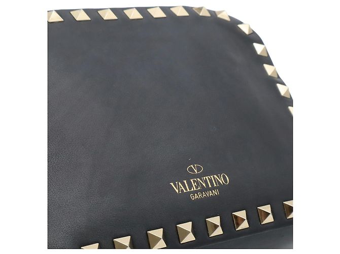 Valentino Garavani Bolsa de Ombro Valentino Rockstud Preto - vista 9