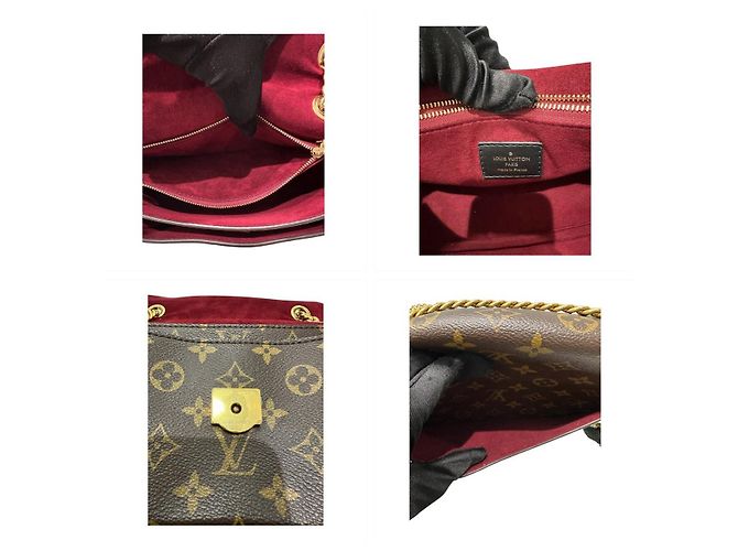 Louis Vuitton Sac Plat Monogram Handbag Marron - vue 8