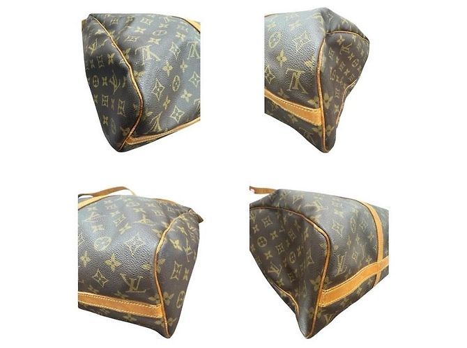 Louis Vuitton Monogram Schultertasche Braun - Ansicht 9