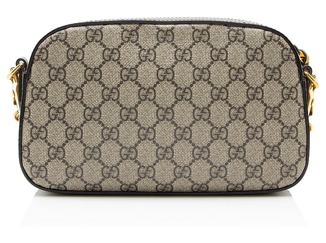 Gucci GG Supreme Neo Vintage Messenger Marrone Beige - vista 3