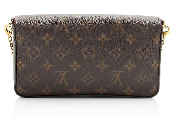 Louis Vuitton Monogram Canvas Felicie Pochette Castaño - vista 3