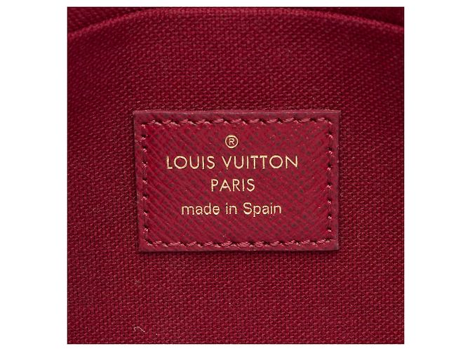 Louis Vuitton Monogram Canvas Felicie Pochette Castaño - vista 8