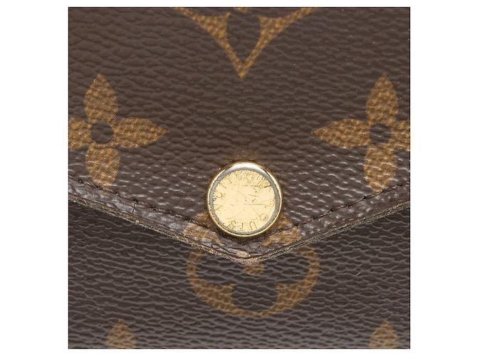 Louis Vuitton Monogram Canvas Felicie Pochette Castaño - vista 9