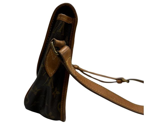 Sac bandoulière Louis Vuitton Monogram Marron - vue 3