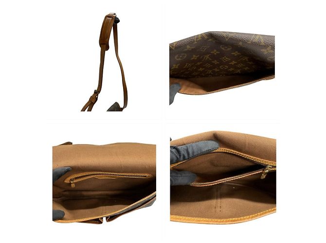 Sac bandoulière Louis Vuitton Monogram Marron - vue 8