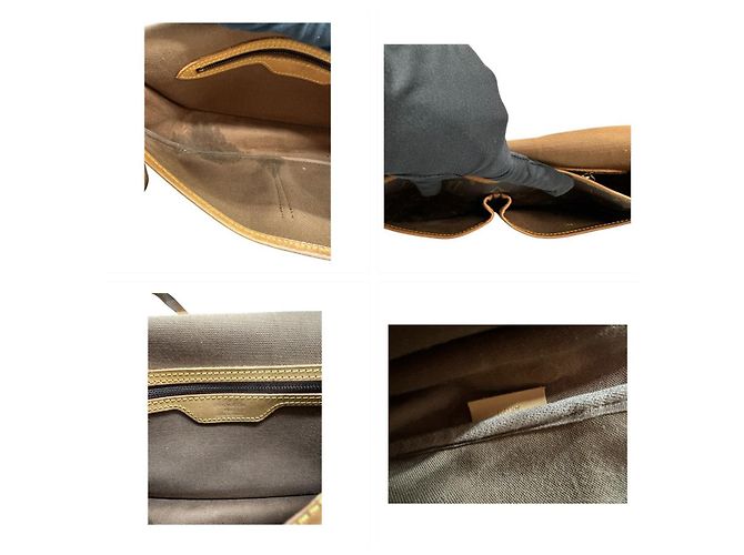 Sac bandoulière Louis Vuitton Monogram Marron - vue 9