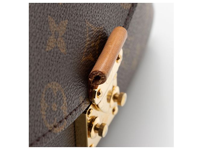 Louis Vuitton Monogram Canvas Pochette Metis Schultertasche Braun - Ansicht 10