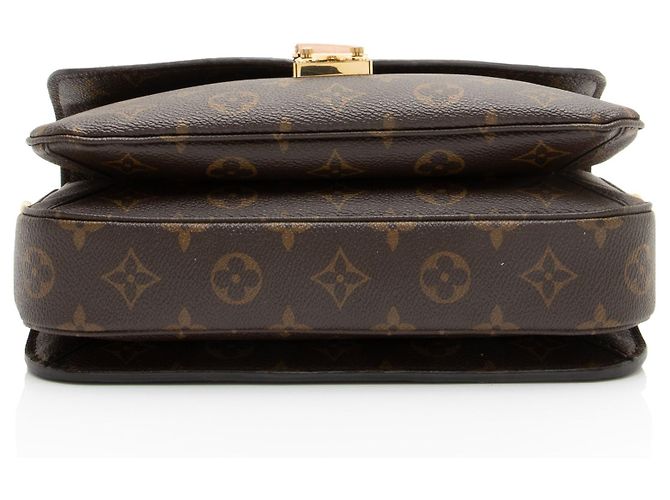 Louis Vuitton Monogram Canvas Pochette Metis Schultertasche Braun - Ansicht 4