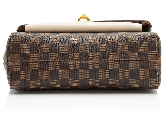 Bolso de hombro Louis Vuitton Damier Ebene Vavin PM Castaño Beige - vista 4
